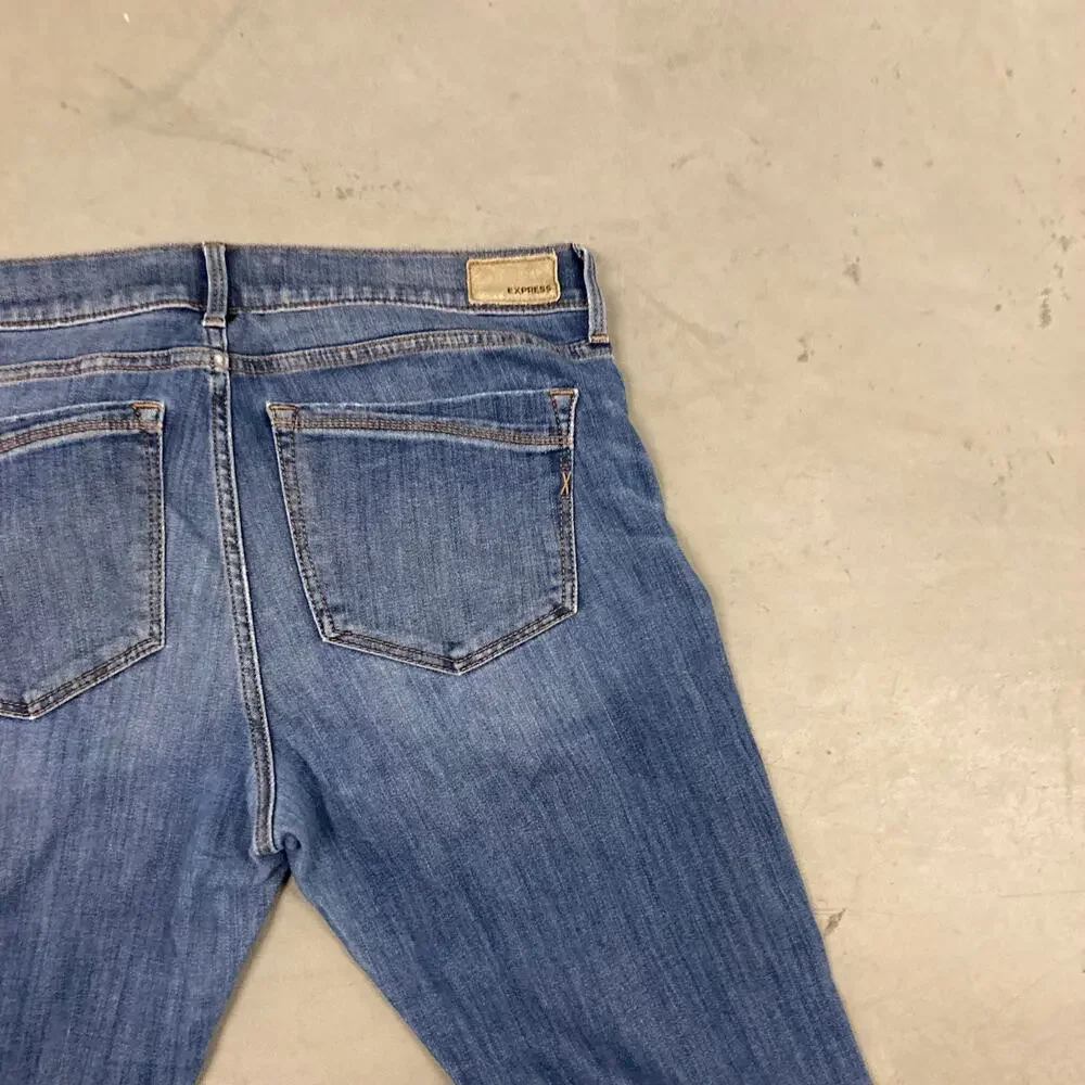 Y2K low rise express bootcut Jeans 34x32